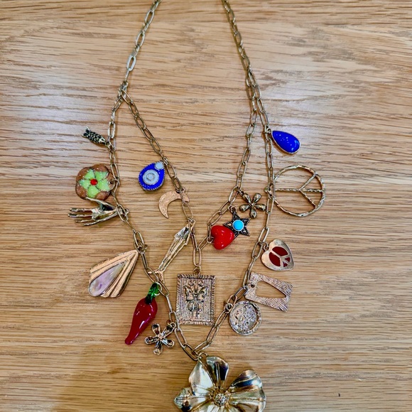 Free People Maxamillion Necklace “Flower Power” - Picture 2 of 2